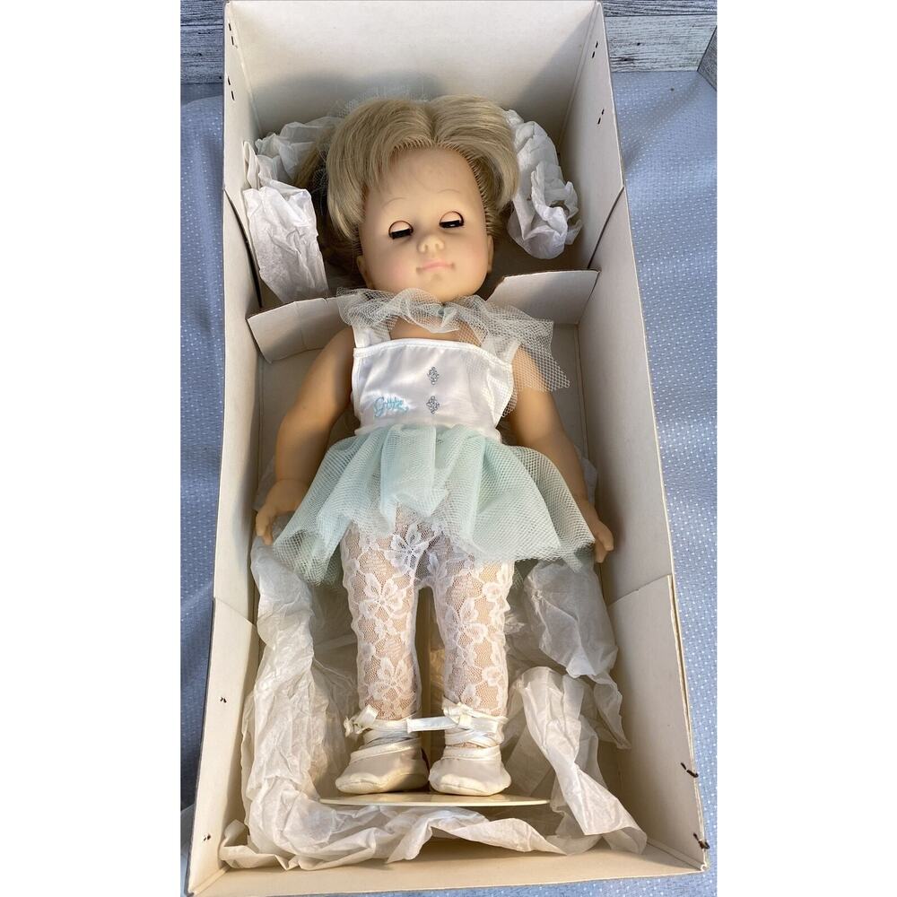 GOTZ 1988 LULU Ballerina Doll Articulated Doll 17" GELENKPUPPE 16063 German